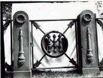 Ironwork - cast iron gate